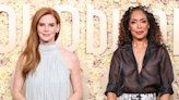 'Suits' co-stars Sarah Rafferty and Gina Torres look 'gorgeous' at the 2024 Golden Globes