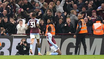 Jhon Duran bags brace as Aston Villa draw with Liverpool to boost top-four hopes