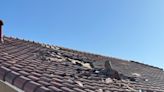 Las Vegas family shares shock after wind rips part of roof off home in northwest valley