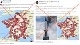 Une carte des "églises incendiées ou détruites" ces quatre dernières années ? C'est faux