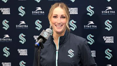 Jessica Campbell becomes first full-time female assistant coach in NHL history as she joins the Seattle Kraken staff
