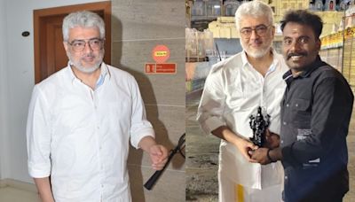 Pics: Ajith Kumar offers prayers at Tirupati temple