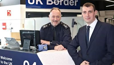 Belfast International Airport unveils newly expanded immigration arrivals area