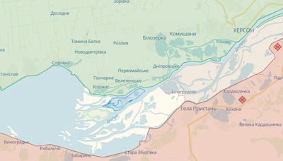 Ukrainian forces take back strategic Nestryga Island in Dnipro River