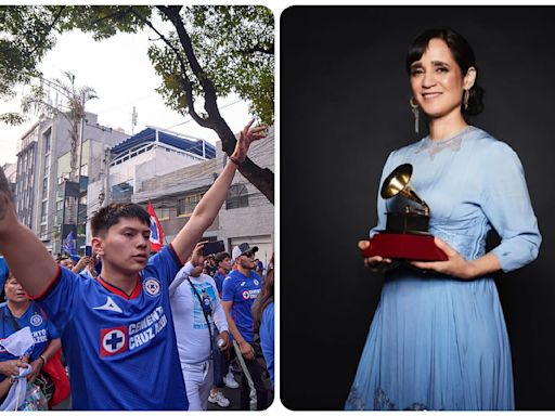 Afición de Cruz Azul insiste en Julieta Venegas como su amuleto para el título del Clausura 2024