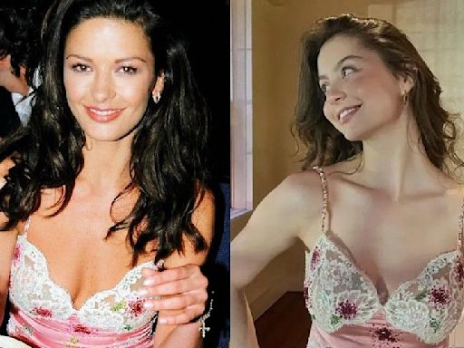 Catherine Zeta-Jones Loaned Her Daughter an Iconic Ungaro Dress from 1999 to Celebrate Her 21st Birthday