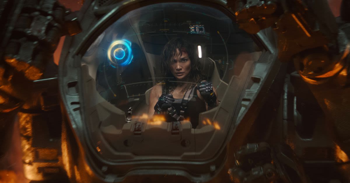 Even J.Lo in a mech suit can’t save Netflix’s by-the-numbers AI thriller