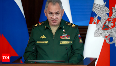 Russian defence minister wants action to counter 'provocations' from US drones in Black Sea - Times of India