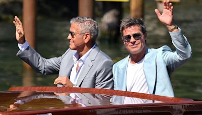 La Mostra saca brillo a George Clooney y Brad Pitt