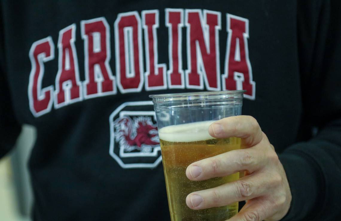 How much money does South Carolina athletics make from selling alcohol?