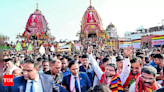 President Droupadi Murmu Joins Over 10 Lakh Devotees in Puri Rath Yatra Celebrations | Bhubaneswar News - Times of India