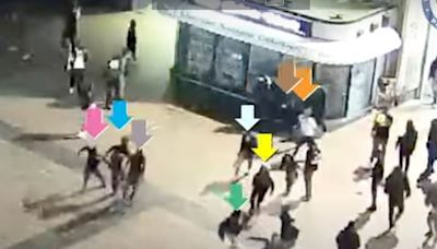 Chilling CCTV shows teen run for his life from armed mob as Birmingham men jailed