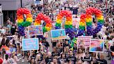 Thousands cheer on city's Pride parade