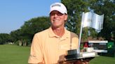 Steve Stricker wins Ally Challenge for ninth PGA Tour Champions victory but says caddying for his daughter was ‘cooler than this’
