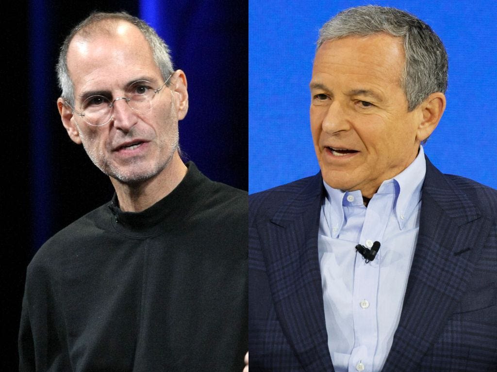 Before his death, Steve Jobs told Bob Iger to retire from Disney and try to enjoy the good things in life: report