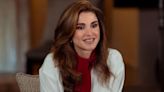 El extravagante look de Rania de Jordania: el vestido que escogió