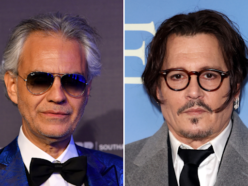 Andrea Bocelli declares Johnny Depp is a ‘rockstar loved and applauded everywhere’