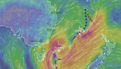 Tasmania to be lashed by gale force winds, potentially heavy rainfall