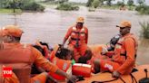 Gujarat rain fury: Flood-like situation in Saurashtra region districts; NDRF teams deployed | India News - Times of India
