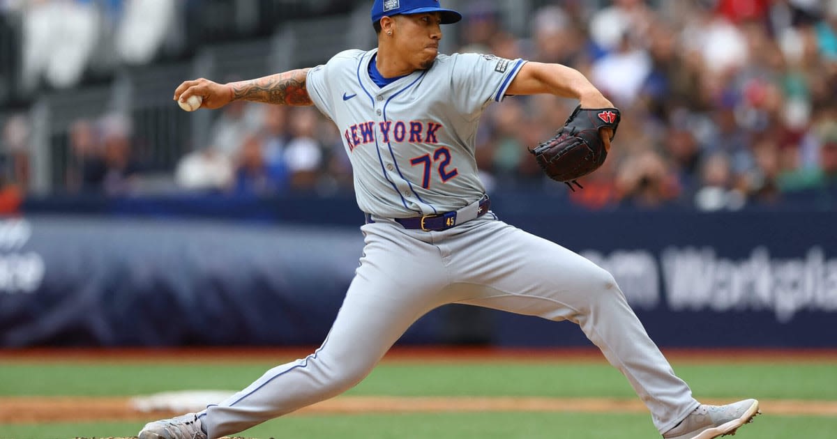 Mets set-up man Dedniel Núñez done for the season