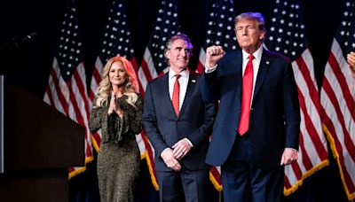 Burgum touts 'much closer' relationship with Trump while stumping for former president in battleground state