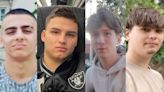 Families pay tribute to four friends killed in crash