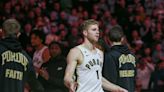 Purdue basketball promotes Caleb Furst as Buddy the Elf in food drive