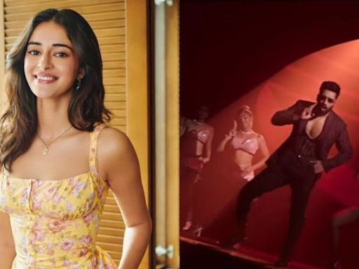 Ananya Panday Feels Tauba Tauba Song Is A ‘Vibe’, Calls Vicky Kaushal ‘Makkhan’; See Here - News18