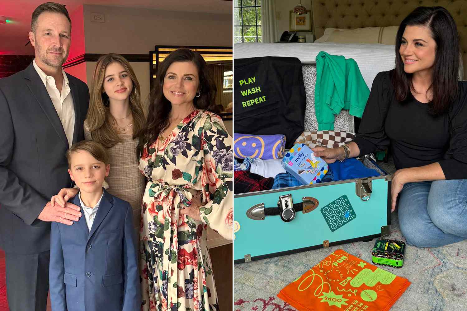 Tiffani Thiessen Opens Up About Her First Summer as a Sleepaway 'Camp Mom' of 2: 'Trying New Things' (Exclusive)