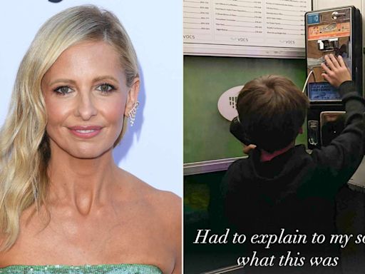 Sarah Michelle Gellar Says She 'Had to Explain' a Payphone to Her 11-Year-Old Son Rocky