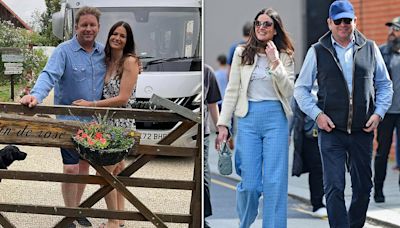 James Martin takes romance with girlfriend to the next level