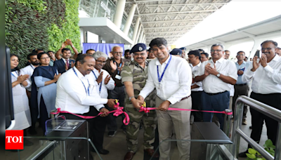 DigiYatra system introduced at Chennai airport | Chennai News - Times of India