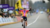 Tour of Flanders Women: Lotte Kopecky flies solo to repeat win in Oudenaarde