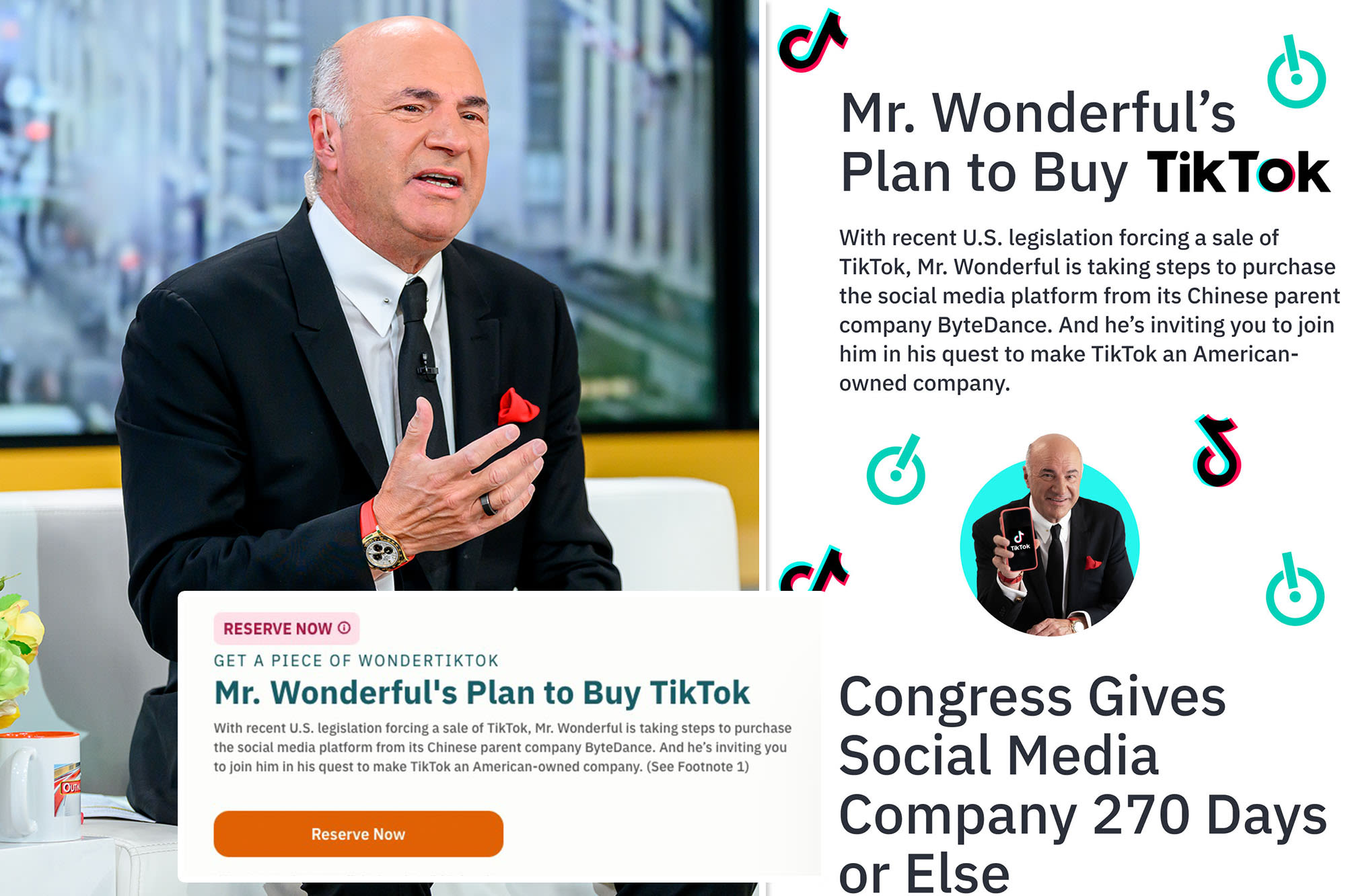 ‘Shark Tank’ star Kevin O’Leary wants to buy TikTok in a crowdfunded deal