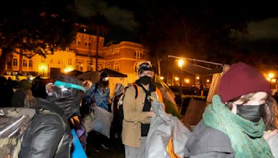 Pro-Palestinian protesters at USC comply with school order to leave their encampment