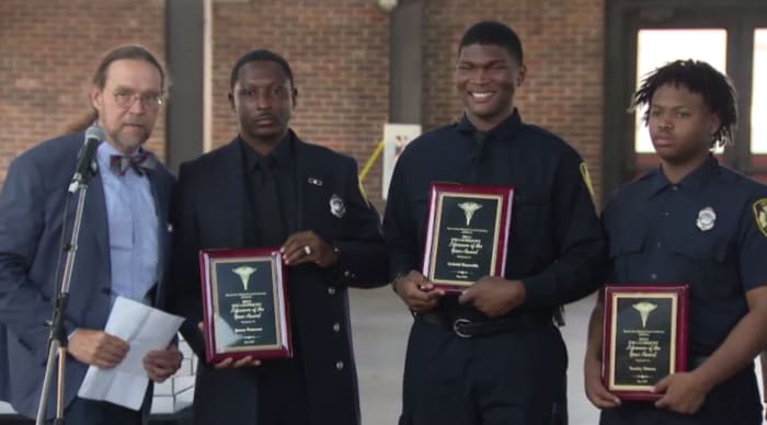 Detroit firefighters, EMS honored with Lifesaver of the Year Award for heroic rescue on I-75