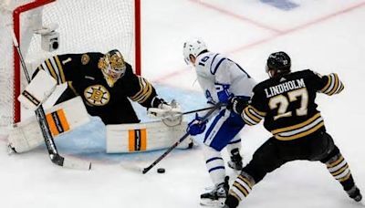 With McAvoy, Lindholm together on top pair, Bruins take care of business in Game 1
