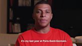 Oficial: Mbappé confirmó mediante un video que se va del PSG