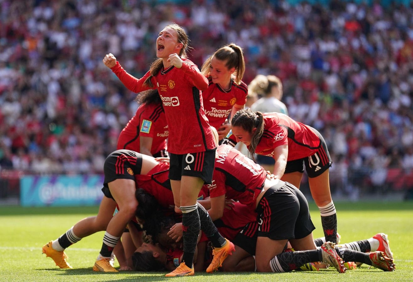 Manchester United Become 18th Team In History To Win Women’s FA Cup