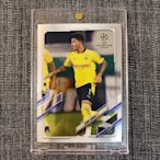 2021 TOPPS UEFA 多特蒙德 JADON SANCHO 金屬卡