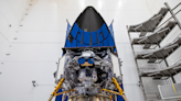 Private Peregrine moon lander is stacked on ULA Vulcan rocket ahead of Jan. 8 launch