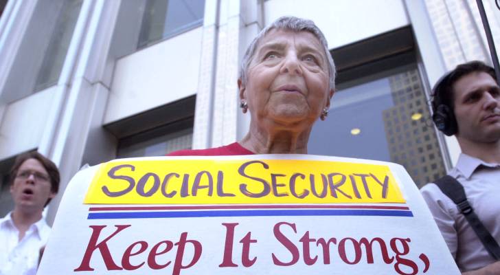 How big is the average Social Security check of a middle-class retiree?
