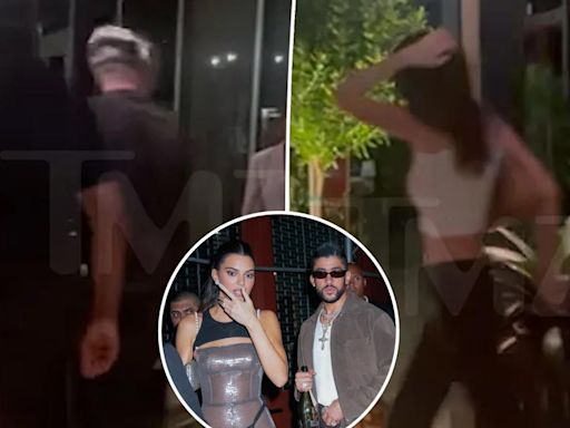Kendall Jenner and Bad Bunny’s romance seemingly heats up with date night in Miami