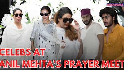 Arjun Kapoor & Kareena Kapoor Pay Their Respects At Malaika's Stepfather Anil Mehta's Prayer Meet - News18