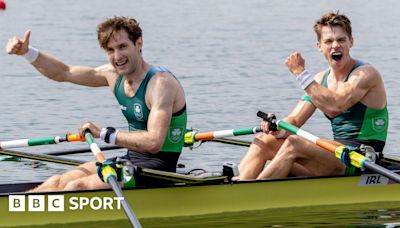 Olympics rowing: Ireland's Paul O'Donovan and Fintan McCarthy retain lightweight double sculls title