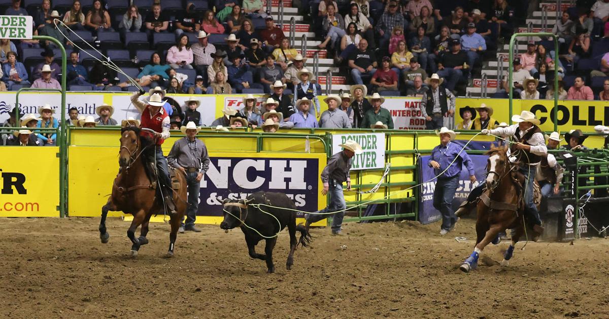 Casper College's Roan Weil, Wyoming's Bodie Mattson prove to be a winning team at the CNFR