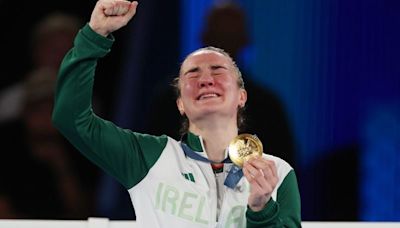 WATCH: Irish Gold medallist Kellie Harrington belts out classic Irish tune after historic win