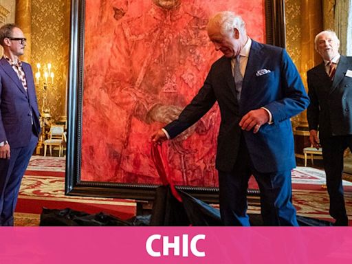¿Acierto u horror?: así es el primer retrato de Carlos III tras su coronación
