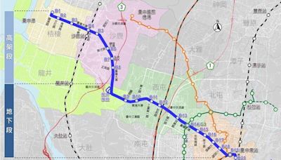 中捷藍線明年首編動工預算 綠營批盧上任空轉4年早該動工