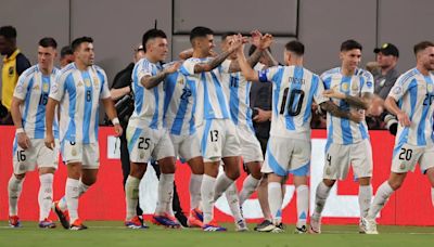 Argentina tiene más jugadores que todos en la Copa América